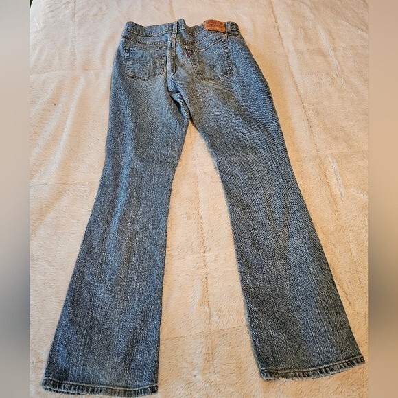 Levi's 515 Jeans Women's Bootcut Blue Denim Stretch. Size 8 - Picture 4 of 5